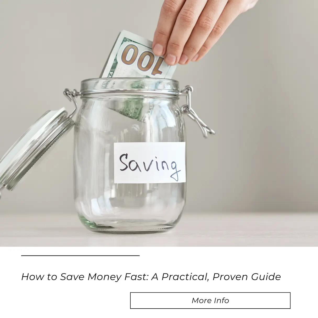 how to save money fast a practical, proven guide